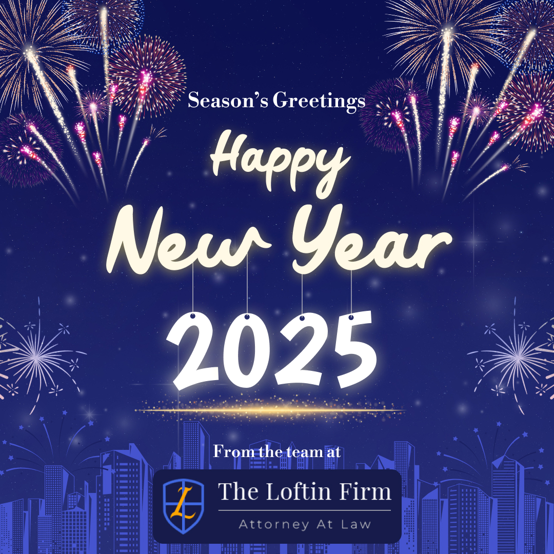 The Loftin Firm Seasons Greetings and Happy New Year